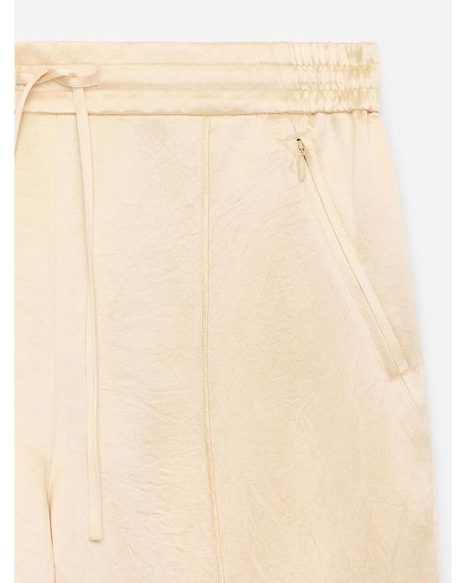 ARKET Natural Satin Trousers