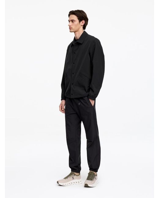 ARKET Black Active Coach Jacket for men