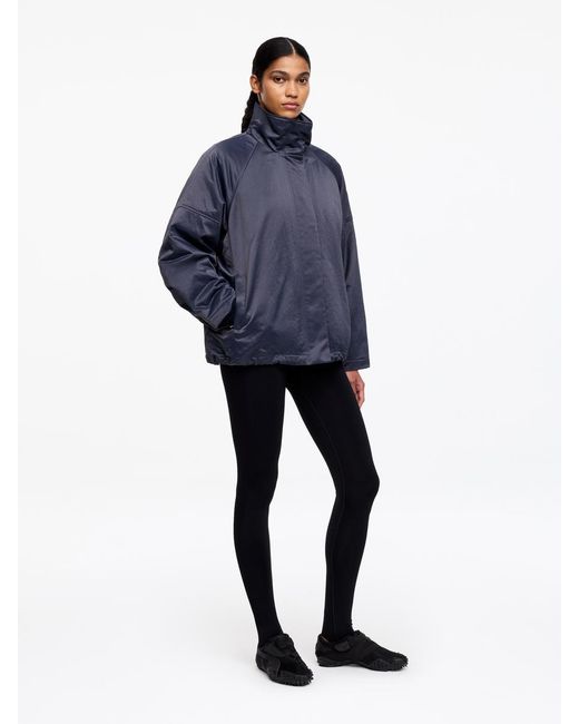ARKET Blue Lightly Padded Jacket