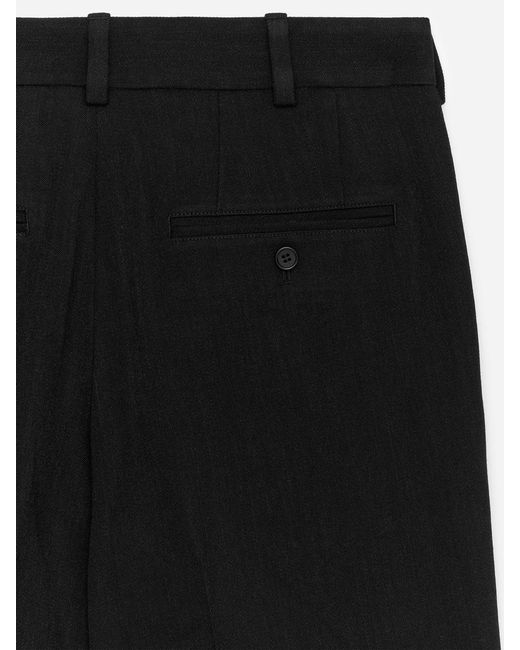 ARKET White Loose Fit Wool Trousers for men