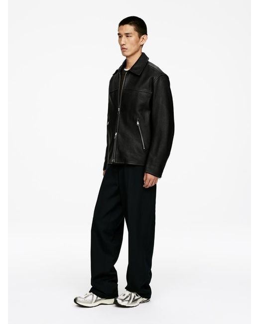 ARKET Lederjacke in Black für Herren