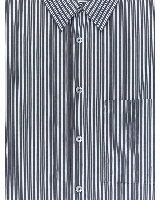 ARKET Blue Oversized Poplin Shirt for men