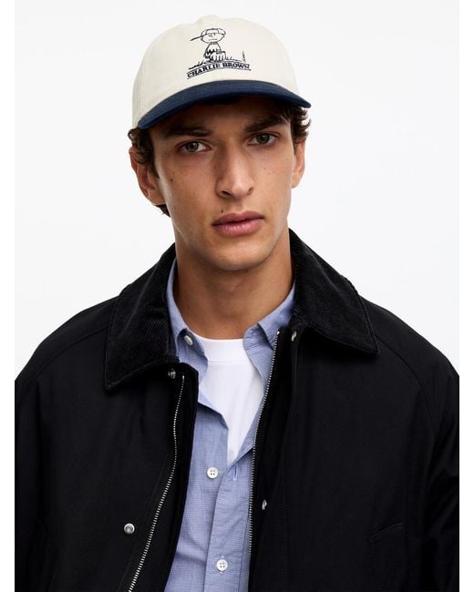 ARKET Black Peanuts Cap for men