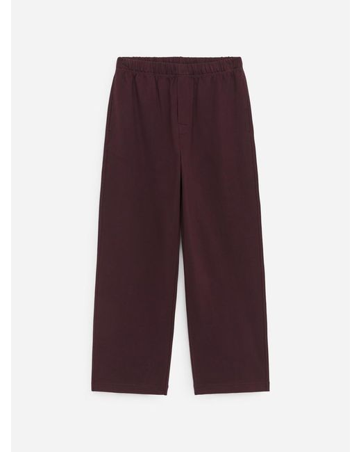 ARKET Purple French Terry Sweatpants for men
