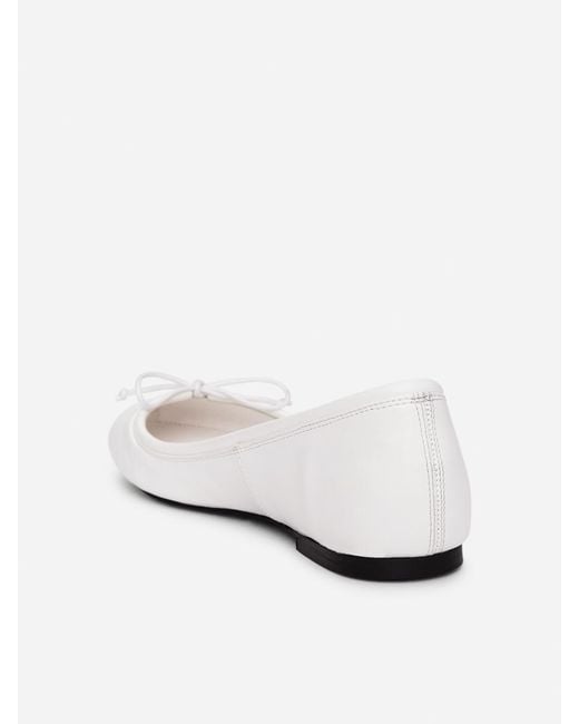 ARKET White Sporty Ballerinas