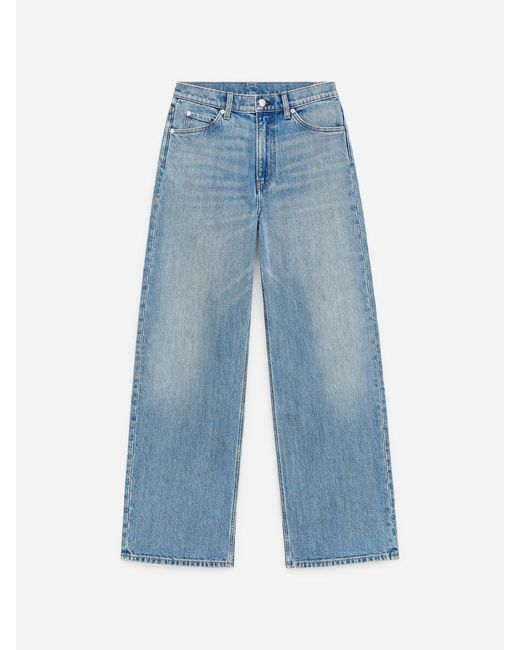 ARKET Blue Lupine Flared Jeans