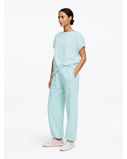 ARKET Blue Cap-Sleeve Top
