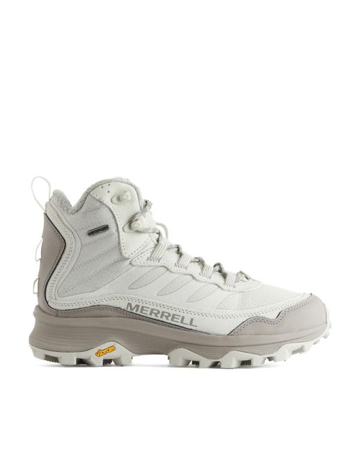 Merrell White Moab Speed Thermo Mid Hikers
