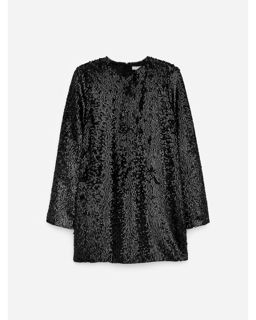 ARKET Black Sequin Dress