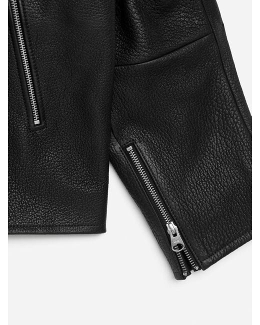 ARKET Lederjacke in Black für Herren
