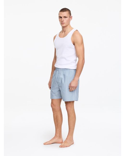 ARKET Blue Pyjama Shorts for men