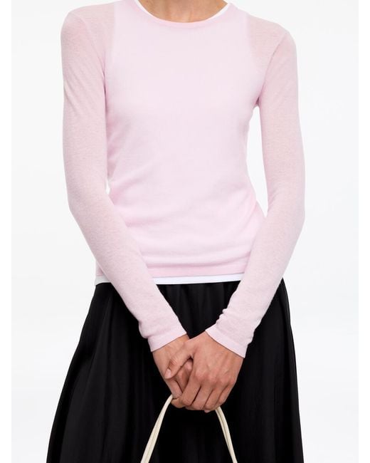 ARKET White Pure Cashmere Jumper