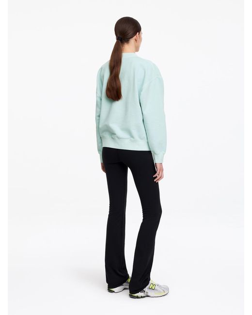 ARKET Blue V-Neck Sweatshirt
