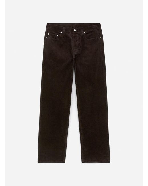 ARKET Brown Loose Corduroy Trousers for men
