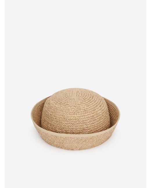 ARKET Black Straw Hat