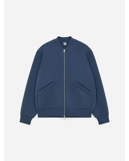 ARKET Blue Scuba Zip Jacket for men