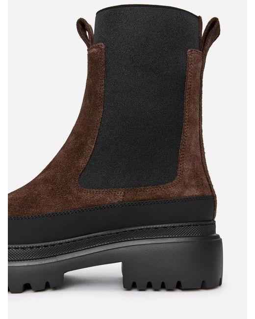 ARKET Black Suede Winter Boots