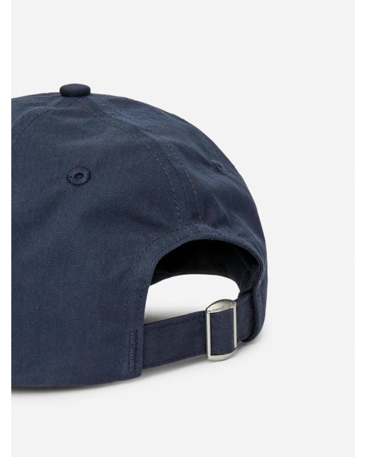 ARKET Blue Twill Cap for men