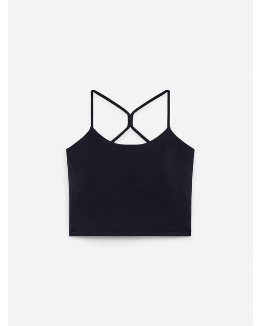 ARKET Blue Weiches Top Mit Stretchanteil
