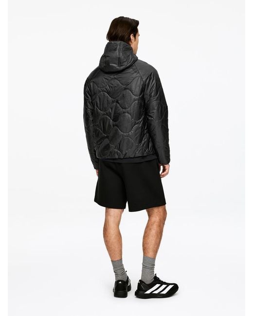 ARKET Black Active Hooded Jacket for men