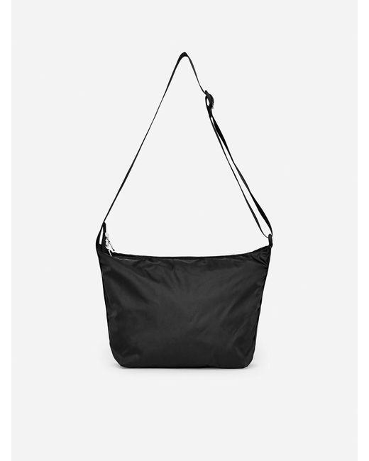 ARKET Black Packable Small Messenger Bag for men