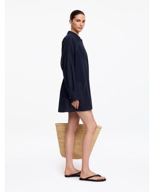 ARKET Blue Elongated Shirt