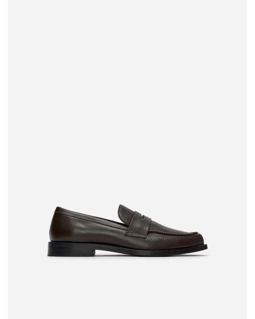 ARKET Blue Leather Loafers for men