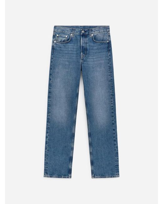 ARKET Blue Snow Straight Jeans