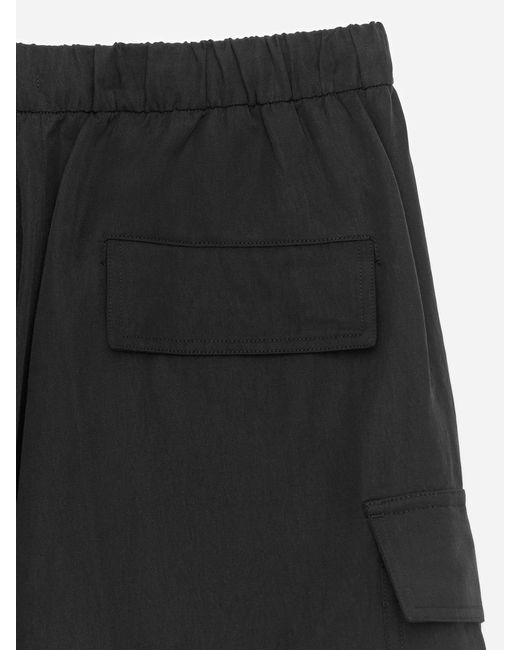 ARKET White Fluid Cargo Trousers
