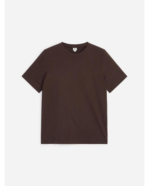 ARKET Blue Signature Short-Sleeve T-Shirt