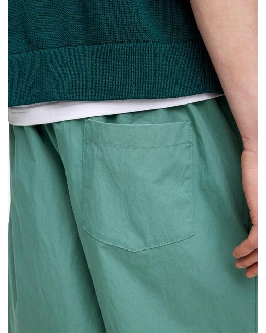 ARKET Green Relaxed Pull-On Shorts for men