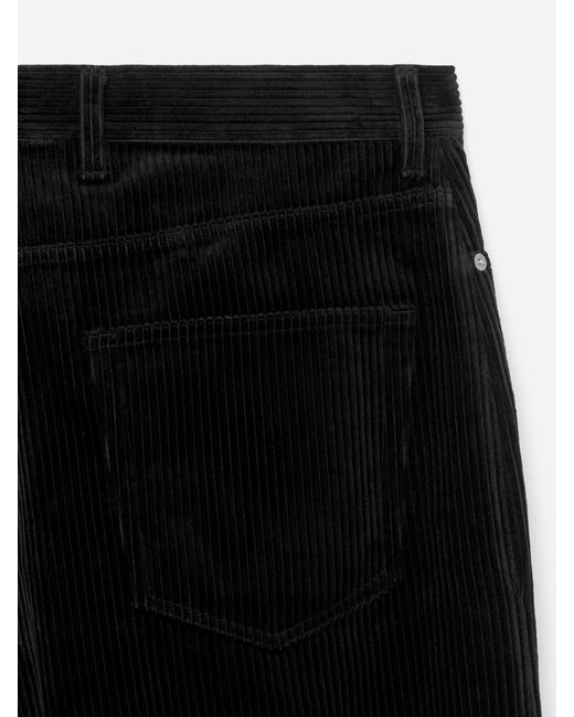 ARKET Blue Loose Fit Courduroy Trousers for men