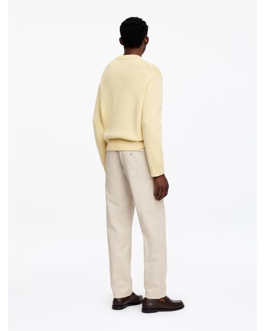 ARKET Natural Straight Cotton Chinos for men