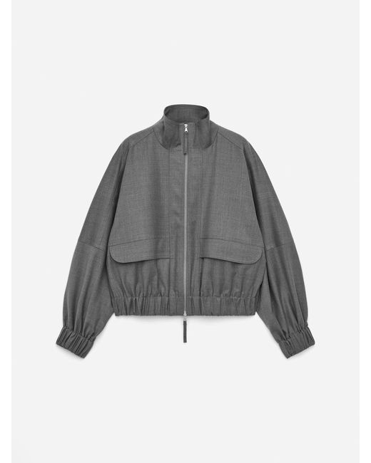 ARKET Gray Jacke Aus Wollmischung