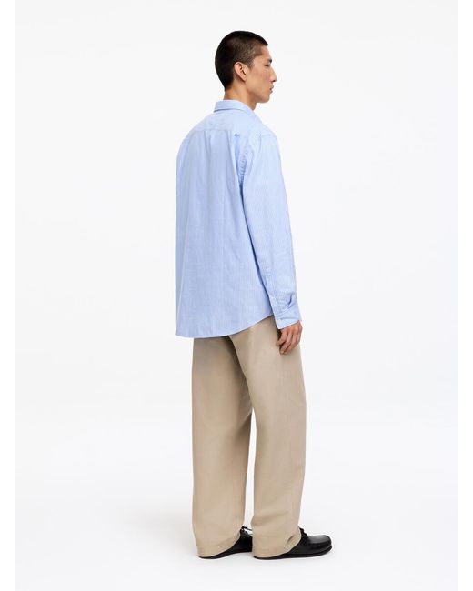 ARKET Natural Wide-Fit Workwear Chinos for men