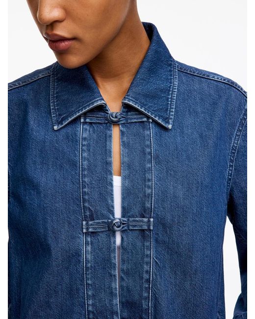 ARKET Blue Denim Twill Shirt