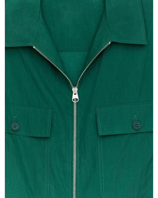 ARKET Green Lyocell Blend Overshirt for men