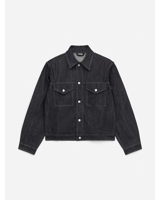 ARKET Black Denim Jacket for men