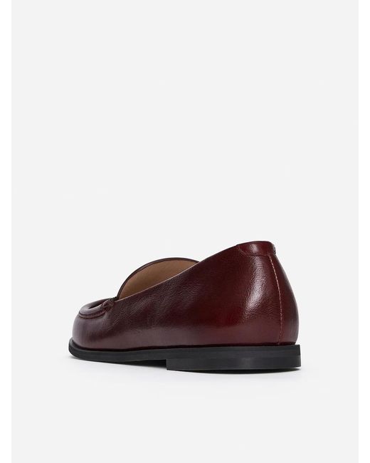 ARKET Blue Loafer Aus Leder