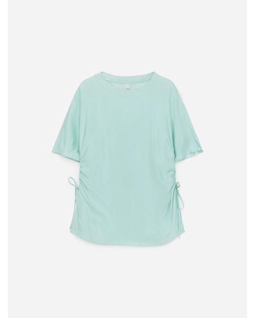 ARKET Blue Drawstring Top