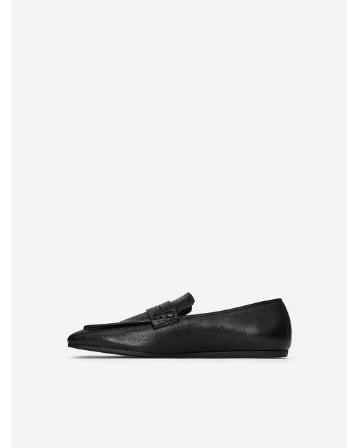 ARKET Brown Leather Loafers