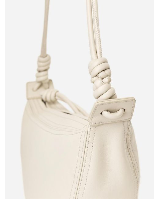 ARKET Black Crescent Leather Bag