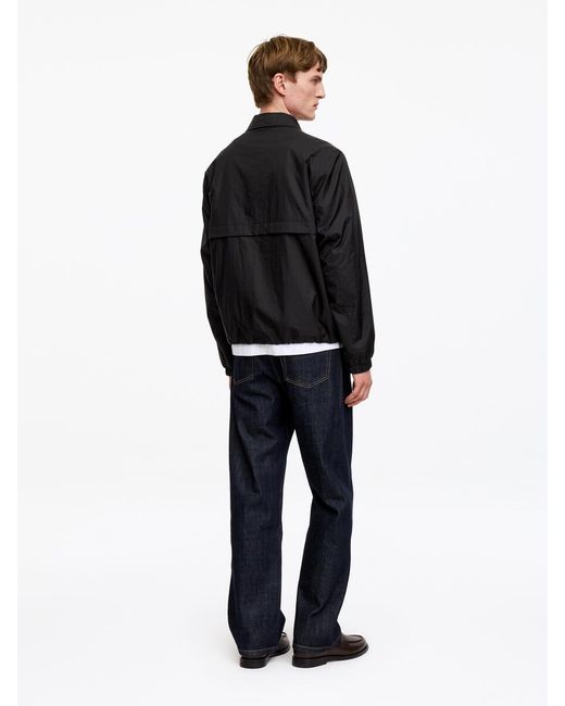 ARKET Blue Nylon Windbreaker for men