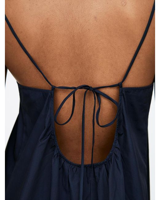 ARKET Blue Kleid Mit Bindedetail