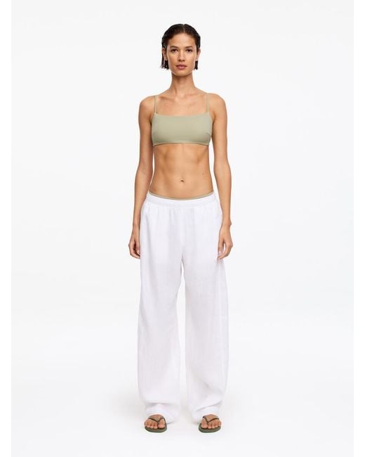 ARKET Natural Sporty Bikini Top