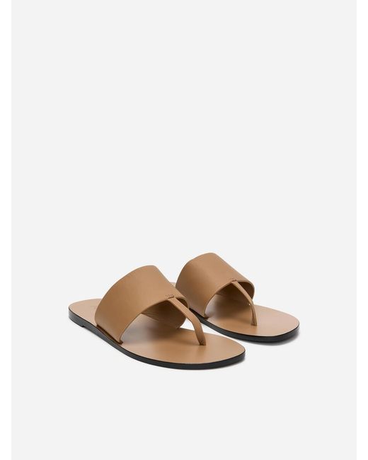 ARKET Blue Leather Sandals