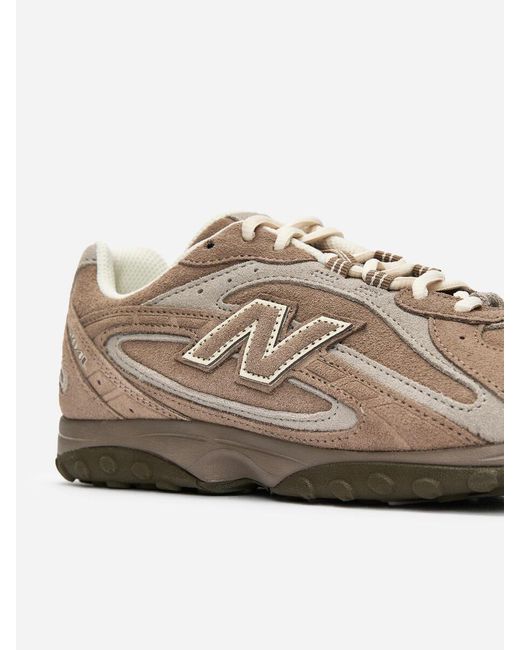 ARKET White New Balance 204L Suede Trainers