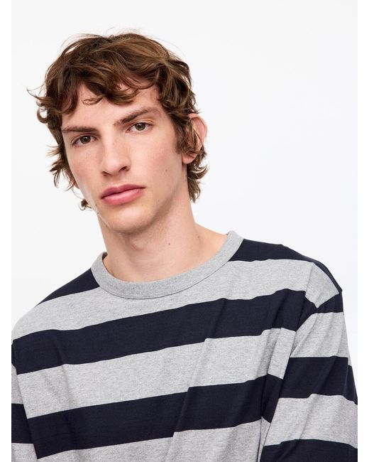 ARKET Blue Relaxed T-Shirt for men
