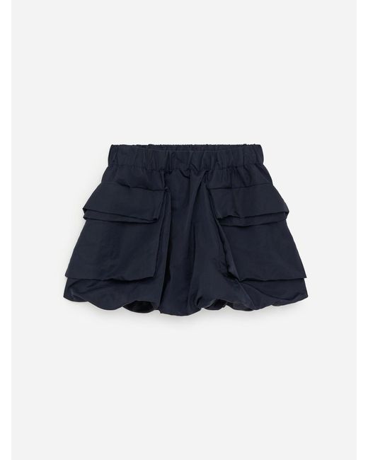 ARKET Blue Mini Bubble Skirt