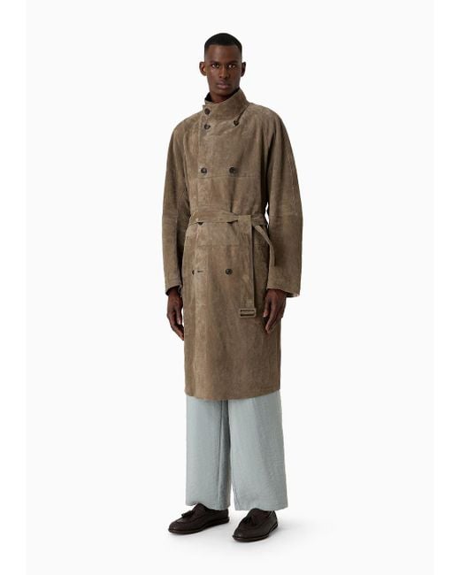 Giorgio armani trench coat best sale